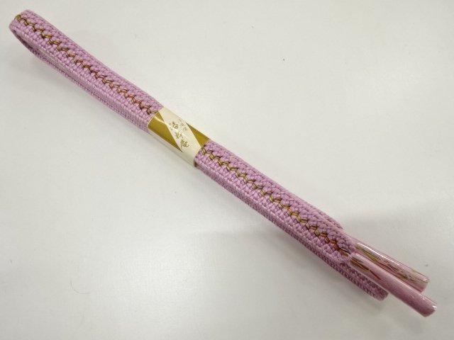 JAPANESE KIMONO / UNUSED HAND-TIED OBIJIME